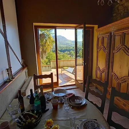 Villa Loft Rural - Terrasse Parking Et Vue Ferrieres-sur-Ariege Exterior foto
